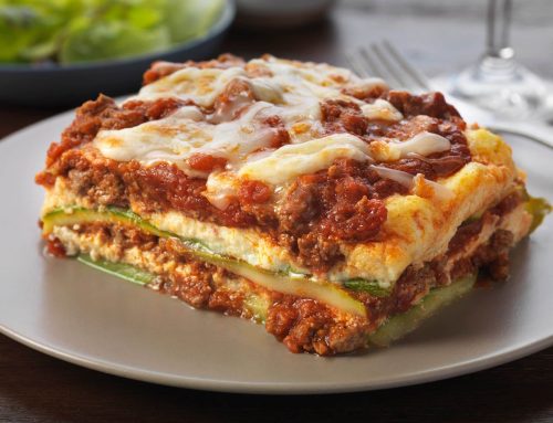 Erik egészséges receptjei: Cukkinis Lasagne – alacsony szénhidráttartalmú, könnyű és ízletes